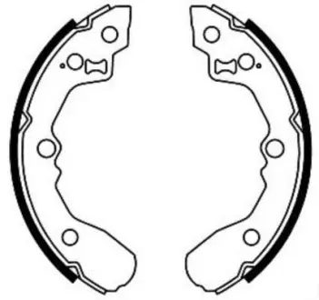 Гальмівна колодка ABE C00319ABE