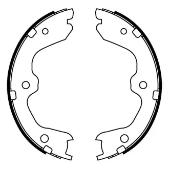 Гальмівна колодка ABE C01067ABE