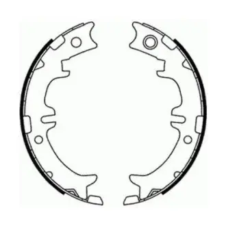 Гальмівна колодка ABE C02077ABE