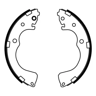 Гальмівна колодка MAZDA MPV II 2.0-3.0 09.99-12.06 ABE C03040ABE