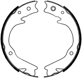 Гальмівна колодка ABE C07015ABE