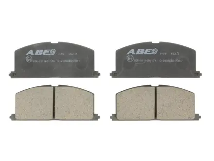 Комплект гальмівних колодок ABE C12035ABE