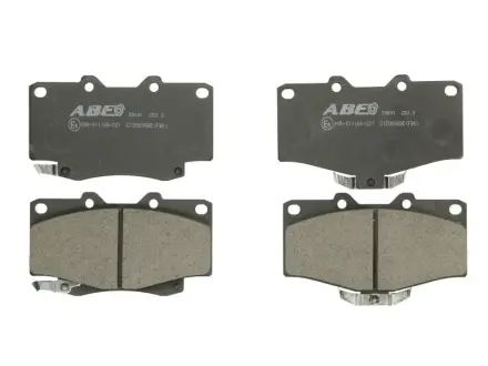 Комплект гальмівних колодок ABE C12089ABE