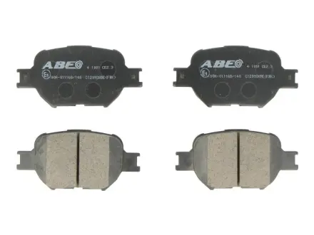 Комплект гальмівних колодок ABE C12092ABE