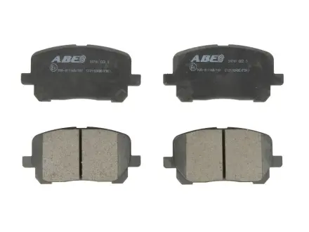 Комплект гальмівних колодок ABE C12102ABE