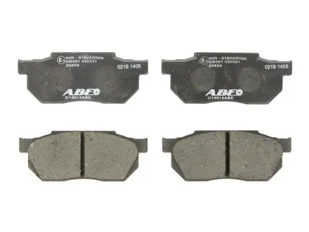 Комплект гальмівних колодок ABE C14014ABE
