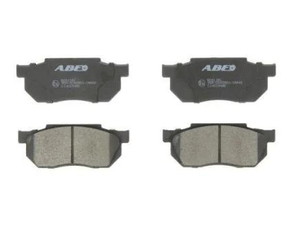 Комплект гальмівних колодок передн, HONDA ACCORD IV, ACCORD VI, ACCORD VII, CITY IV, CIVIC IV, CIVIC V, CR-V I, CR-V II, CRX I, CRX II, INTEGRA, JAZZ, JAZZ II, PRELUDE II, S2000 1.2-2.4 10.83- ABE C14019ABE