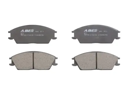 Комплект гальмівних колодок ABE C14020ABE