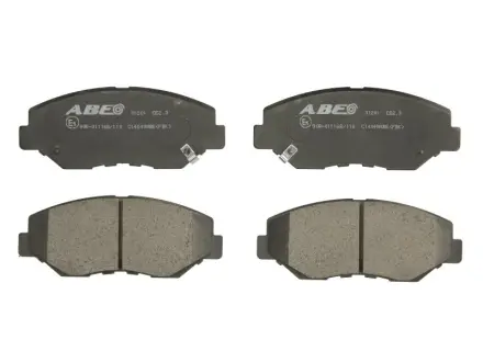 Комплект гальмівних колодок ABE C14049ABE