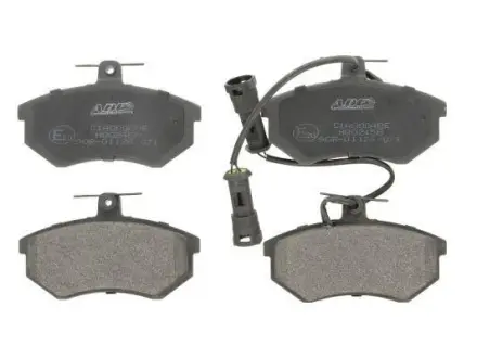 Комплект гальмівних колодок передн, AUDI 100 C2, 100 C3, 200 C2, 200 C3, 80 B3, 80 B4, 90 B2, 90 B3, A4 B5, A4 B6, COUPE B3, QUATTRO CHERY COWIN 3, EASTAR, V5 VW GOLF III 1.4-2.6 03.77- ABE C1A000ABE