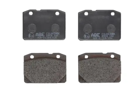 Комплект гальмівних колодок ABE C1L003ABE