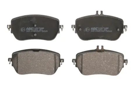 Комплект гальмівних колодок ABE C1M074ABE