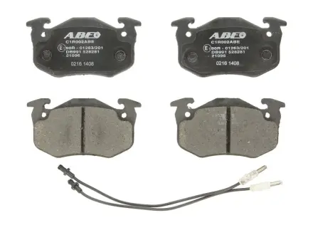 Комплект гальмівних колодок ABE C1R002ABE