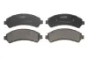 Комплект гальмівних колодок переднього., CHEVROLET BLAZER S10, S10 GMC JIMMY 2.2/4.3 01.94-09.05 ABE C1Y031ABE (фото 1)