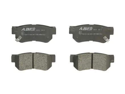 Комплект гальмівних колодок ABE C20510ABE