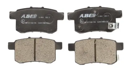 Комплект гальмівних колодок ABE C24017ABE