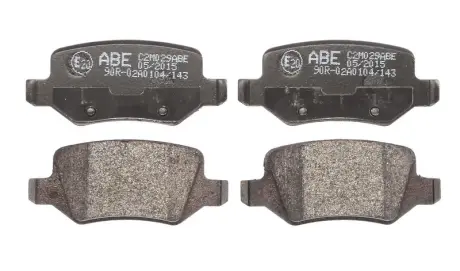 Комплект гальмівних колодок ABE C2M029ABE