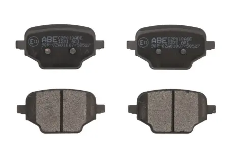 Комплект гальмівних колодок ABE C2P010ABE