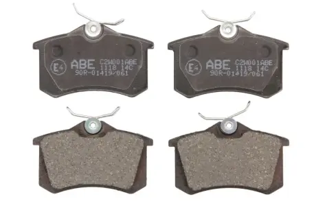 Комплект гальмівних колодок ABE C2W001ABE
