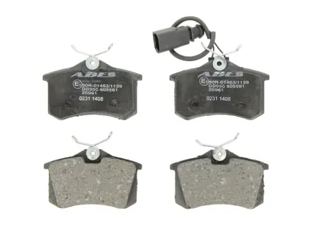 Комплект гальмівних колодок ABE C2W012ABE