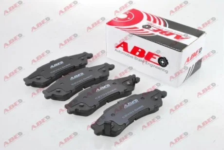 Комплект гальмівних колодок задній., CHEVROLET BLAZER, BLAZER S10, S10 GMC JIMMY 2.2/4.3/5.7 09.88-09.05 ABE C2Y015ABE