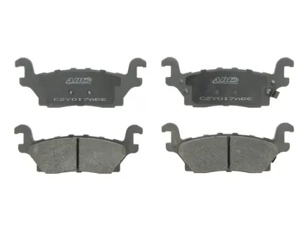 Комплект гальмівних колодок задній., HUMMER HUMMER H3 3.5/3.7/5.3 04.05- ABE C2Y017ABE