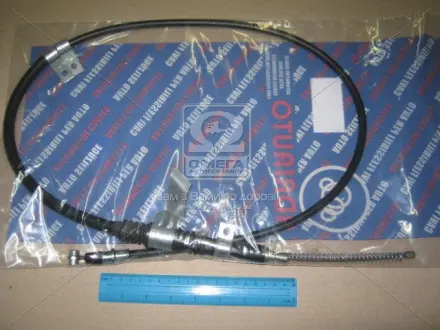 Трос гальмівний DAEWOO-CHEVROLET Kalos all RH03/06-/Aveo all RH03/06- ="" ADRIAUTO 060205