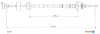 Трос зчеплення CITROEN Berlingo all gear BE 4R mod.03-/Partner all gear BE4 mod.03- =&quot;&quot; ADRIAUTO 070179 (фото 1)