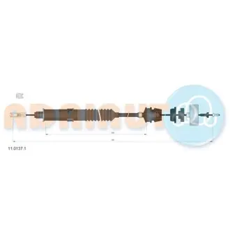 Трос зчеплення FIAT Ulysse 2.0-TDS a/a95-/Scudo 2.0 – Tds a/a95-/Evasion 2.0 BV BE3-BE3R a/a95-/Jump ="" ADRIAUTO 1101371