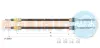 Трос гальмівний SMART Fortwo(2 pcs)R LH-RH  &quot;0,8-1,0 &quot;07&gt;&gt; =&quot;&quot; ADRIAUTO 2702651 (фото 1)