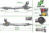 Рульова рейка з ГПК, відновлена, AUDI A6 01.97-01.05;AUDI A6 Avant 11.97-01.05 AGR AU9215R (фото 1)
