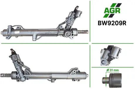 Рульова рейка з ГПК, відновлена, BMW 7 (E65, E66) 01- AGR BW9209R