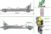Рульова рейка з ГПК, відновлена, CITROEN Jumper 2002-2006,FIAT Ducato 2002-2006,PEUGEOT Boxer 200 AGR CI9216R (фото 1)
