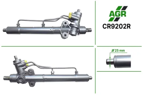 Рульова рейка з ГПК, відновлена, CHEVROLET LACETTI (J200) 05- AGR CR9202R