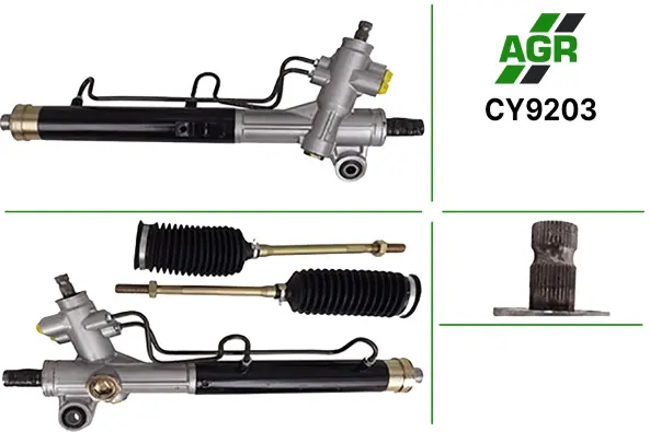 Рульова рейка з ГПК, нова, CHERY Tiggo T11 2006- AGR CY9203 (фото 1)