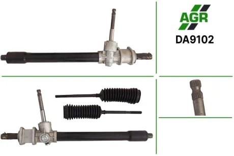 Рульова рейка без ПК, нова, CHEVROLET MATIZ (M200, M250) 05-;DAEWOO MATIZ (KLYA) 98- AGR DA9102