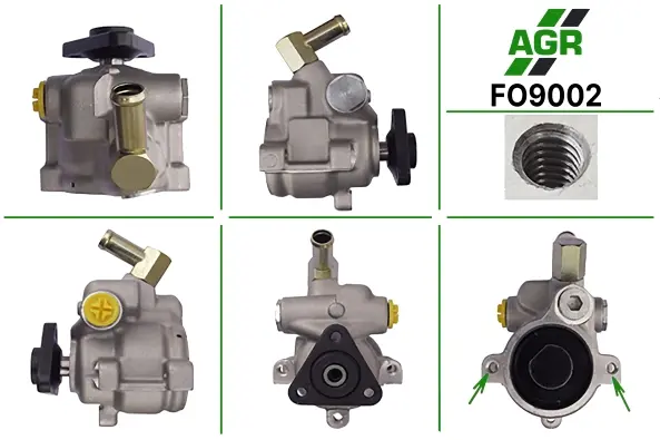 Насос ГПК з механічним приводом, новий, FORD ESCORT 1995-2000, FIESTA 1989-1995, TRANSIT 1994-2000 AGR FO9002 (фото 1)