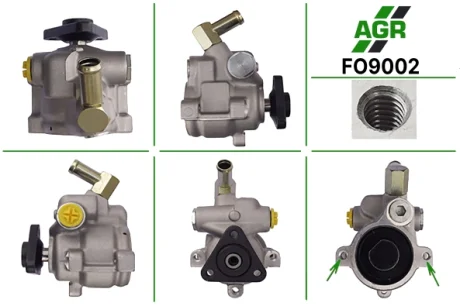 Насос ГПК з механічним приводом, новий, FORD ESCORT 1995-2000, FIESTA 1989-1995, TRANSIT 1994-2000 AGR FO9002