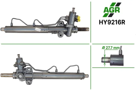 Рульова рейка з ГПК, відновлена, HYUNDAI SANTA FE I (SM) 00-06 AGR HY9216R