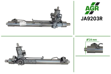 Рульова рейка з ГПК, відновлена, JAGUAR X-TYPE (CF1) 01-09,X-TYPE Estate 04-09 AGR JA9203R