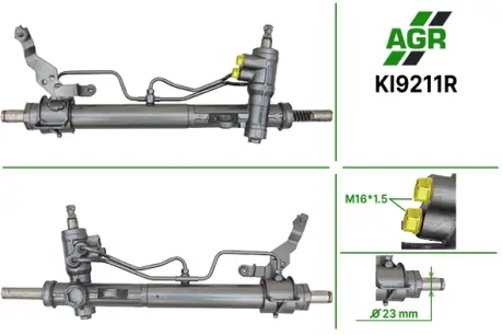 Рульова рейка з ГПК, відновлена, KIA PICANTO (BA) 04- AGR KI9211R