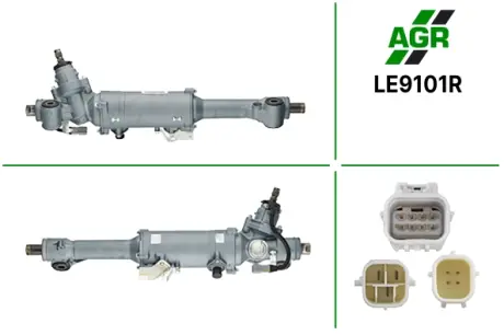 Рульова рейка з ЕПК, відновлена, LEXUS GS 2005-2011, IS 2005-2013 AGR LE9101R