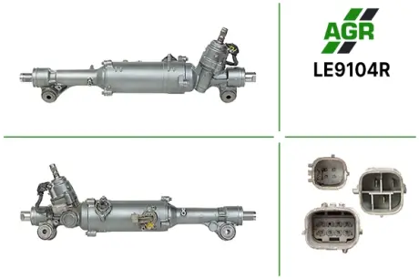 Рульова рейка з ЕПК, відновлена, LEXUS RX 2004-2008 AGR LE9104R