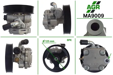 Насос ГПК з механічним приводом, новий, MAZDA 3 2003-2008 AGR MA9009
