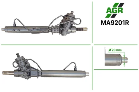 Рульова рейка з ГПК, відновлена, MAZDA 323 C V (BA) 94-98,323 F V (BA) 94-98,323 P V (BA) 96-,323 AGR MA9201R