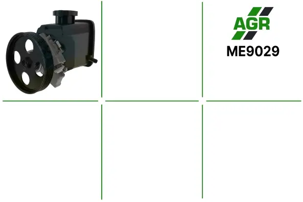 Насос ГПК з механічним приводом, новий, MERCEDES-BENZ C CLASS 07-,C CLASS T-Model 07-,E-CLASS 03-08, AGR ME9029 (фото 1)