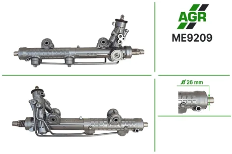 Рульова рейка з ГПК, нова, MERCEDES E W 211 02-09 AGR ME9209