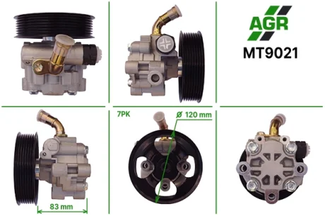 Насос ГПК з механічним приводом, новий, MITSUBISHI PAJERO IV 07- AGR MT9021