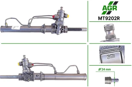 Рульова рейка з ГПК, відновлена, MITSUBISHI CARISMA (DA_) 95-06,CARISMA седан (DA_) 96-06 AGR MT9202R