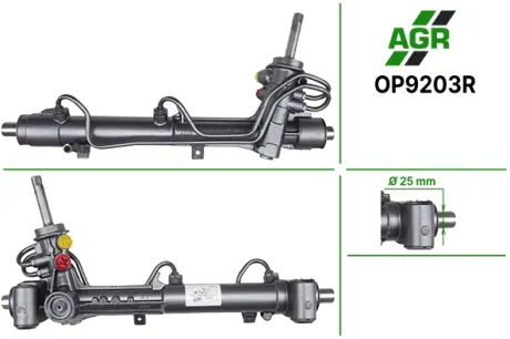 Рульова рейка з ГПК, відновлена, OPEL Astra G 1998-,OPEL Zafira 1998-2005 AGR OP9203R